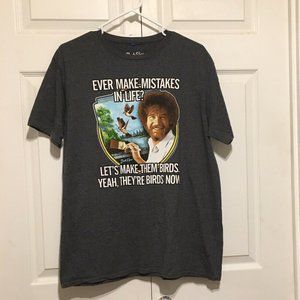 Bob Ross Gray Shirt